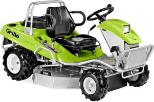 Tractoras de tuns si tocat gazonul pe benzina Grillo Climber 7.18