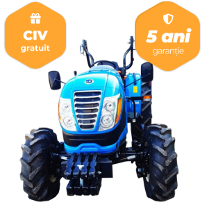 Tractor LS model MT3.40GEAR, 40 CP, motor Mitsubishi, Tier V, tractiune 4x4 cu cadru ROPS