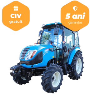 Tractor LS model MT3.60, 60 CP, motor Mitsubishi, Tier V, tractiune 4x4 cu cabina