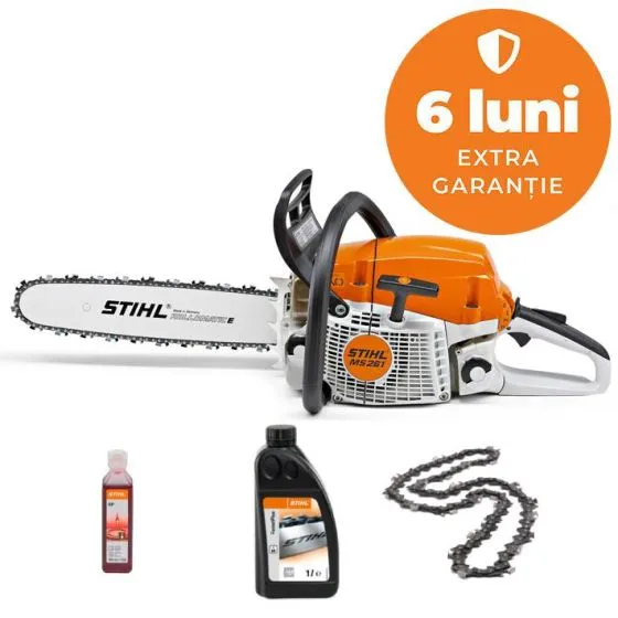 Drujba STIHL MS 261 40cm 26RS 1.6mm + ulei de amestec 100ml + ulei