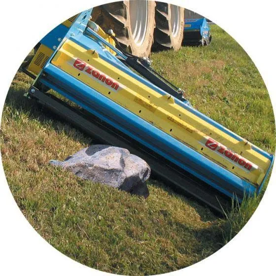 Tocator resturi vegetale lateral Zanon model TMO, 40-80 CP