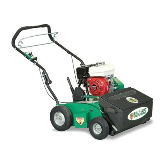 Scarificator Billy Goat cu functie de suprainsamantare gazon