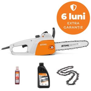 Ferastrau electric STIHL MSE 141 C-Q + ulei de amestec 100ml + ulei lant Forest Plus 1 litru + lant