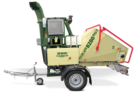 Tocator crengi si resturi vegetale R280, Negri, motor Kubota D1105, omologat, cu sistem multifunctional de control, NO STRESS