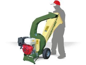 Tocator crengi si resturi vegetale R95, Negri, motor HONDA GX 390