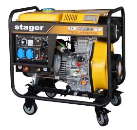 Generator curent electric diesel Stager YDE8500EW, sudare