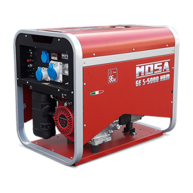 Generator de curent, monofazat, tip carcasate, MOSA GE S-5000 HBM
