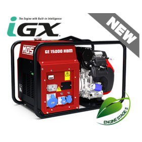Generator de curent, monofazat, tip Open-frame, MOSA GE15000 HBM