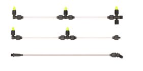 Lance cu 5 duze, fara maner, inox       