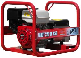 Generator curent electric benzina WAGT 220 DC HSB 6.1 litri Premium Line, sudura