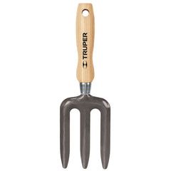 Mini furca cu 3 dinti, maner de 15 cm Truper