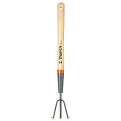Minicultivator cu 3 dinti, maner de 38 cm Truper