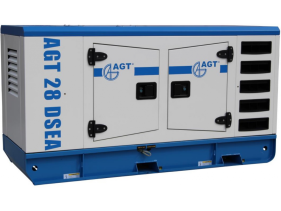 Generator de curent diesel AGT 28 DSEA, isonorizat, trifazat, 28 kVa
