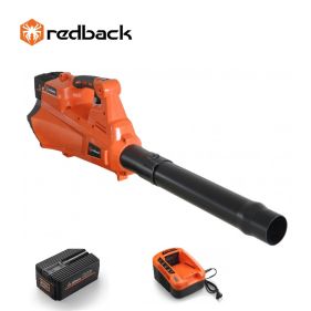 Set Redback suflanta frunze E435C 40V + acumulator Li-Ion EP60 40V/6Ah + incarcator rapid EC50 40V/5A