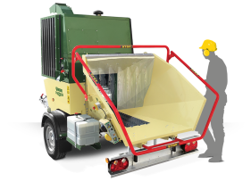 Tocator crengi si  resturi vegetale R340, Negri, motor Kohler KDI1903TCR, cu sistem de control multifunctional si NO STRESS