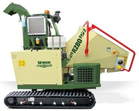 Tocator crengi si resturi vegetale R280, Negri, motor HONDA iGX800, senilat, cu sistem multifunctional de control, NO STRESS