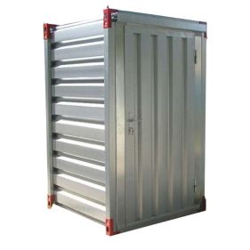 Container cu fereastra (WC) cu usa simpla in lateral, 1.260m x 1.300m