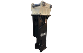 Ciocan hidraulic demolator,
Putere necesara excavator 20-30 tone