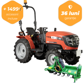 Tractor mic VST model FIELDTRAC 927, 24 CP + freza de pamant