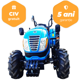 Tractor LS model MT3.40HST, 40 CP, motor L3CRV-T4- Mitsubishi, Tier V,  tractiune 4x4 cu cadru ROPS