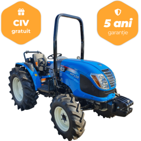 Tractor LS model MT3.50, 50 CP, motor L3CRV-T9A- Mitsubishi, Tier V,  tractiune 4x4 cu cadru ROPS