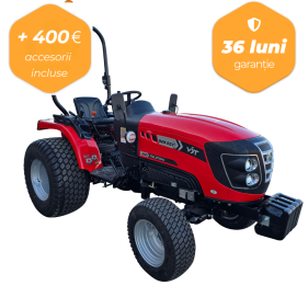 Tractor mic VST model FIELDTRAC 929 EGT, cu anvelope TURF,  24 CP