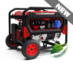 Generator de curent Mosa 6500W, gama “Open Frame” GE 6900 dotat cu AVR