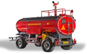 Cisterna pompieristica Romsan model R60CTK, 6000 litri