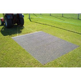 Plasa din otel pentru nivelat gazonul Redexim 120x180cm