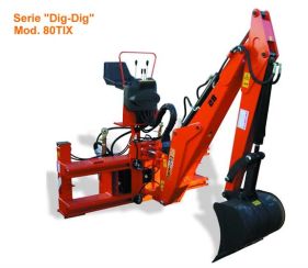 Retroexcavator Tifermec model DIG-DIG, 30-120 CP