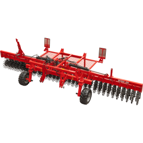 Sapa rotativa, Bufer, purtata, model Rotokul, 6,2 metri cu roti de sprijin si protectie tractor, stoc Ploiesti, produs nou, matricola 2023