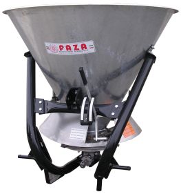 Sararita, masina de imprastiat material antiderapant zincata, Faza SSP 380 litri