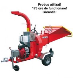 Tocator crengi si resturi vegetale pe benzina Caravaggi model Bio 235 GX690 cu opțiune NO STRESS - UTILIZAT 175 ore de functionare