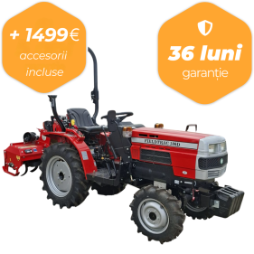 Tractor mic VST model FIELDTRAC Classic 180D, 18.5 CP + freza de pamant