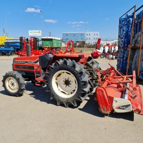 Tractor Yanmar FX42D, 4x4, 42 CP, cu freza de sol japoneza 184 cm 