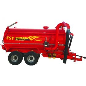 Vidanja Fimaks FST 20000 litri, vopsita, franare hidraulica, cu sistem suplimentar de stingere incendii si furtun de pompieri