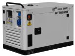 Generator de curent monofazat AGT 10001 DSEA, isonorizat, 9.6 kVA + Automatizare ATS 22S