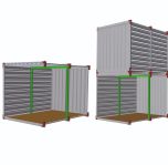 Consolidare acoperis (suport de sustinere pentru acoperis), 2.25 m si 3 m