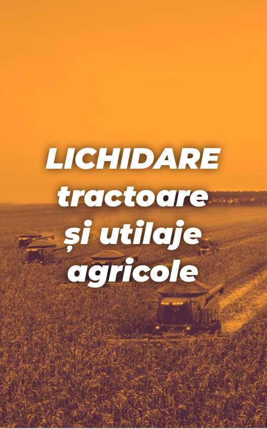 Oferta lichidare tractoare si utilaje