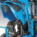 Imagine pentru Tractor LS model PLUS100 CAB, 95 CP, tractiune 4x4