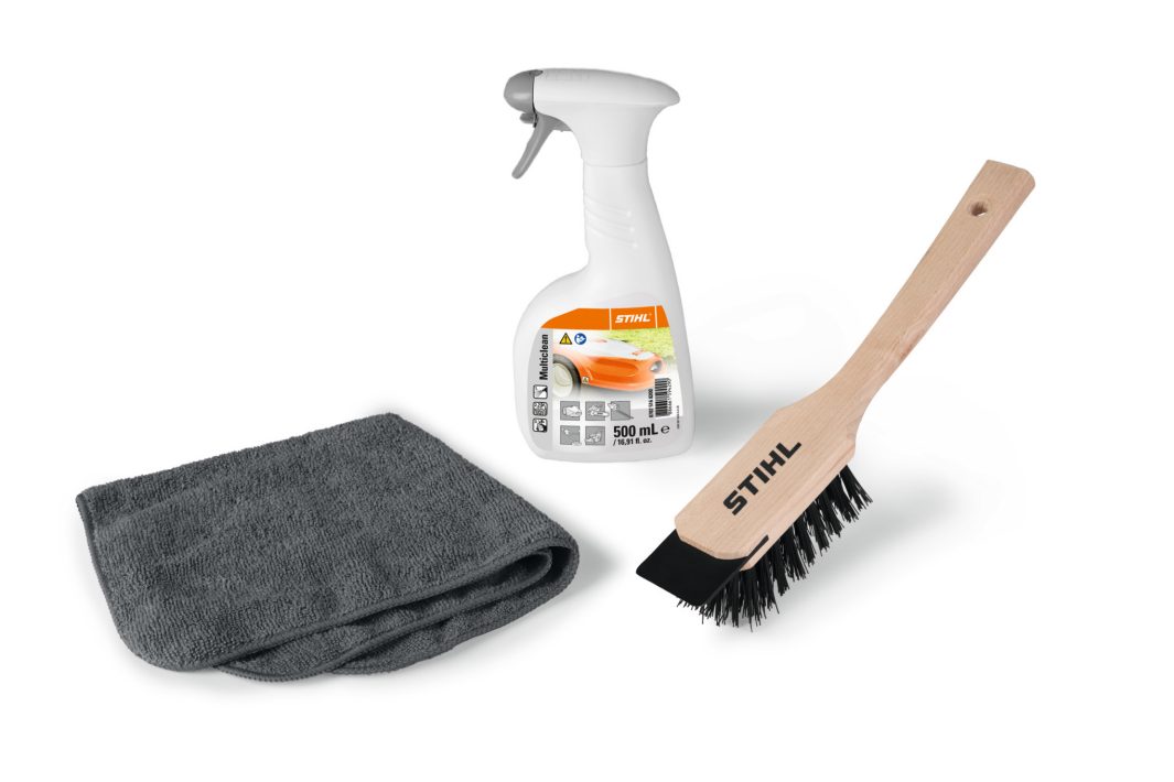 Imagine pentru KIT DE ÎNGRIJIRE ȘI CURĂȚARE IMOW® ȘI MAȘINĂ DE TUNS IARBA STIHL