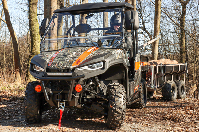 Imagine pentru UTV Linhai model 1100 Diesel, omologare T1b, 24.8 CP