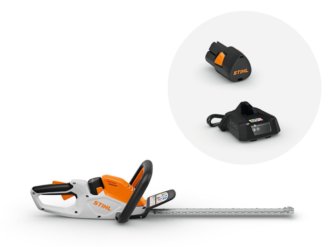 Imagine pentru Pachet foarfeca de tuns gard viu STIHL HSA 30 cu 1 acumulator AS 2 si incarcator AL 1 incluse