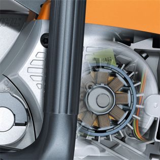 Imagine pentru Foarfeca gard viu STIHL HSA 100 - SISTEM AP (doar unitate motor), fara acumulator si incarcator