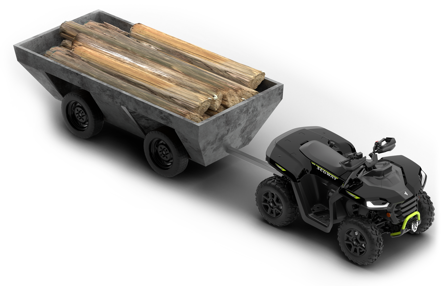 Imagine pentru ATV Segway Powersports model Snarler AT5 L EPS, omologare T3b