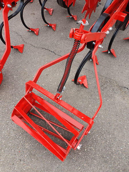 Prasitoare cu fertilizare jumbo inox Bufer, 1000 litri, 7-9 randuri, pliabila hidraulic